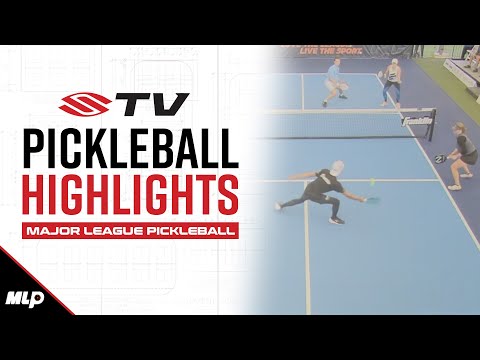 Zane Navratil & Vivienne David's Perfect Teamwork Pickleball Highlight - Major League Pickleball