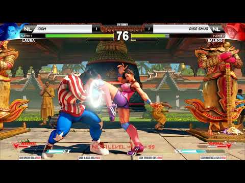 NLBC v.99 - Street Fighter V - Idom (Laura) vs Smug (Balrog)  [1080p/60fps]