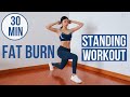 30 Min Full Body Fat Loss Standing Workout No Jumping Quiet Cardio No Yoga Mat Needed Emi
