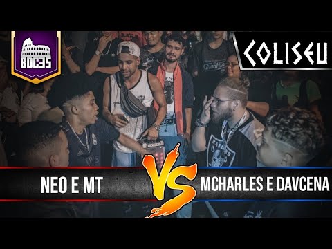 (REVANCHE) MCHARLES (CE) E DAVCENA (CE) X NEO E MT - BATALHA DO COLISEU EDIÇÃO #35