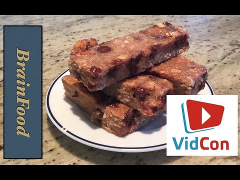 Vidcon 2015 Healthy Snack Bars Recipe