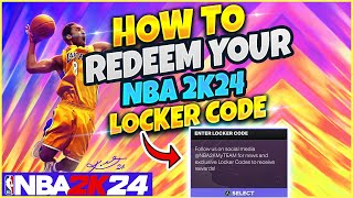 How To Redeem YOUR Locker Codes In Nba 2k24 | Unlock Your Bonus Content Ps5, Xbox, Nintendo Switch