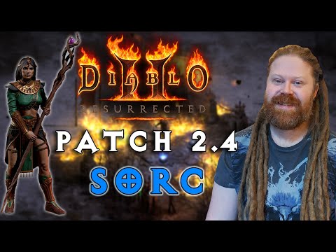 Diablo 2 Resurrected Patch 2.4 PTR - Sorceress Changes and Builds