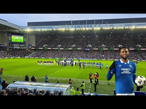 IBROX IS ELECTRIC! | Rangers 4-2 Hearts | Stadium Atmosphere & Reaction