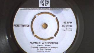 pickettywitch - number onederful