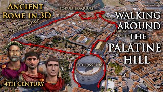 Ancient Rome in 3D - Virtual walking around Palatine Hill