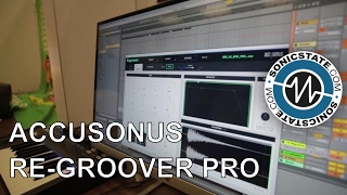 Video thumbnail for NAMM 2017: Accusonus Regroover Pro - AI beat machine by sonicstate