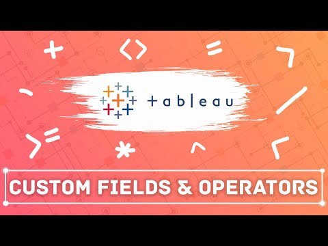 Tableauでのカスタムフィールド。Tableauの演算子を使用してカスタムフィールドを作成する (Custom fields in Tableau: Using Tableau operators to create custom fields)