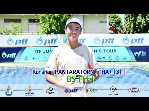 ITF Juniors World Tennis Tour J60 [2] BS Final - Kunanan PANTARATORN THA 3 vs Junseo JANG KOR 9