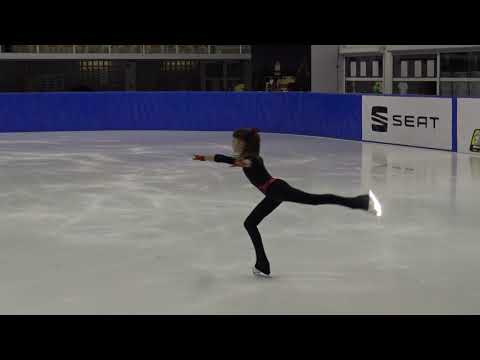 12. Santa Claus Cup 2018:  Una Buncic (CRO) - FS Cubs Girls ISU 9 Free Skating