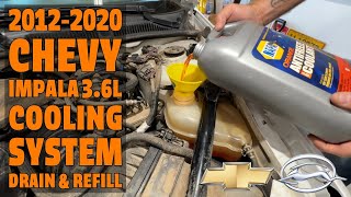 2012-2020 Chevy Impala Cooling System Drain & Refill How-To