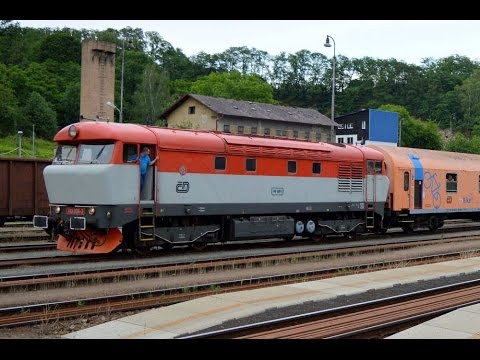 VLAK / 749 006 zvláštní nasazení na R 1144 a R 1151 + super pozdravy 19.6. 2016  [Full HD]