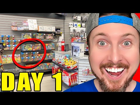 DOUBLE GOLD, Day 1 Crown Zenith Pokemon Card Challenge!