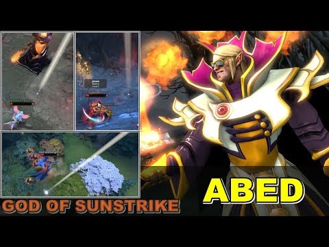 Abed 10k Invoker God Of Sunstrike - Dota 2 7.06f