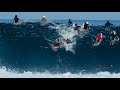 HEAVY PADDLE BATTLE AND THIS GUY GOT PISSED OFF SURFING THROUGH THICK CROWD