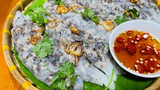 How to make simple pan-fried rice rolls at home