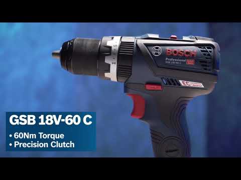 Дрель-шуруповерт ударная  Li-Ion 18 В GSB 18V-60 C BOSCH (06019G2102) Дрель-шуруповерт ударная  Li-Ion 18 В GSB 18V-60 C BOSCH (06019G2102)
