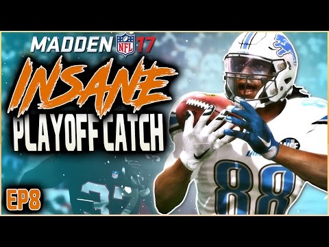 INSANE PLAYOFF CATCH VS FALCONS! | Madden 17 Career Mode WR | EP8