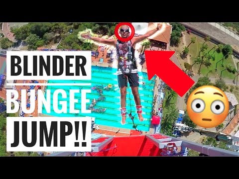BLIND BUNGEE JUMPEN!! SUMMER SPLASH 2017 | MaxaMillion