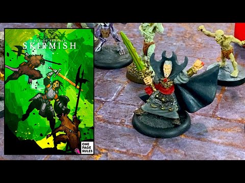 Age of Fantasy Skirmish Game, Vampire Hunters vs the Undead