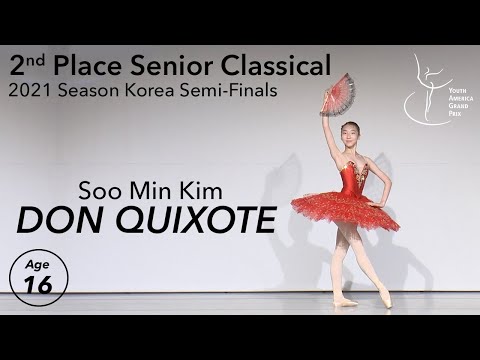 2nd Place Winner - Soo Min Kim - Age 16 - Variation from Don Quixote - YAGP 2021 Korea Semi-Finals