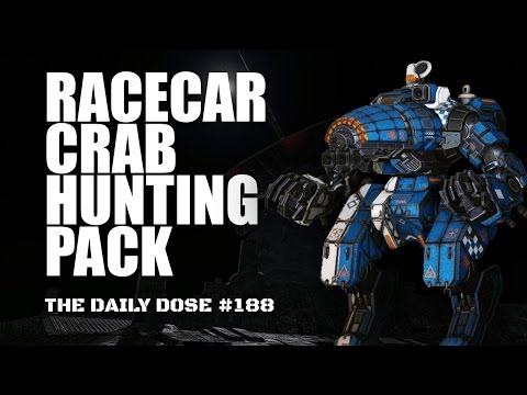 Racecar Crab Hunting Pack - CRB-20 - Mechwarrior Online The Daily Dose #188