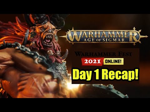 Warhammer Fest Recap - Day 1 - Vampires, Kragnos & Broken Realms