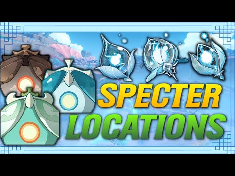 SPECTER LOCATION ROUTE IN 8 MINS ( FAST GUIDE + LOCATIONS) Genshin Impact