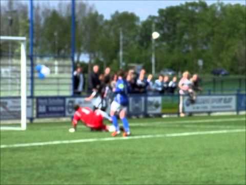 Eldenia Vrouwen 1 -  Woezik Vrouwen 1,  Kampioenschap 2013 (Wedstrijdfragmenten)