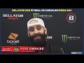 Bellator 252: Pedro Carvalho 'Will Finish This Tournament As Featherweight Champion' - MMA Fighting