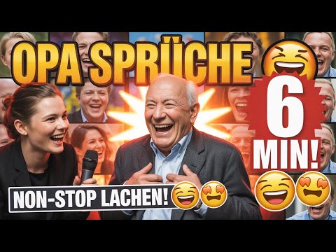 Die BESTEN Opa Sprüche 😂 | 6 Minuten Non-Stop Lachen