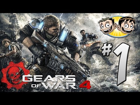 Gears of War 4 Co-op Campaign Walkthrough - PART 1 - Let's Play Playthrough