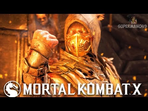 THE MOST INSANE ENDING TO A MATCH WITH SCORPION! - Mortal Kombat X: Random Character Select