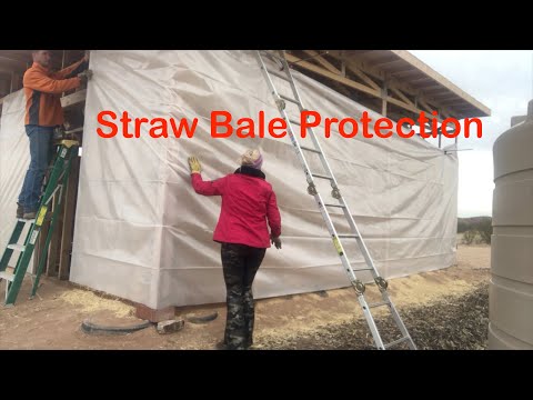Straw Bale Protection