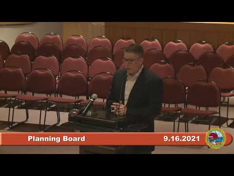 9.16.2021 Planning Board