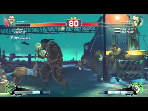 SSF4: -R- (Boxer) VS hana321 (Sagat)