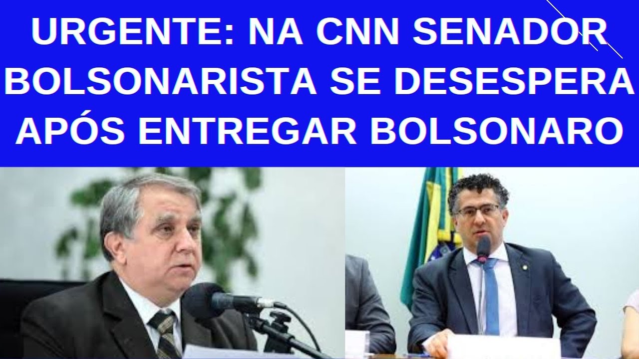 SAIU LASCA: SENADOR ENTRA EM DESESPERO APÓS ENTREGAR BOLSONARO E A SI MESMO NO CASO INSS!