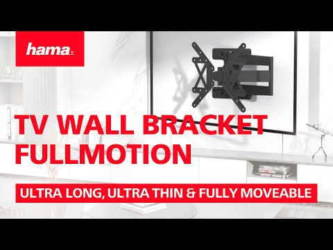 Support Mural Tv Fullmotion 400x400cm - 165cm (65) Noir