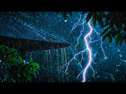 Soothing Relaxing Rain Sounds For Stress Relief - Peaceful In Foggy Forest, Rain Sound Natural