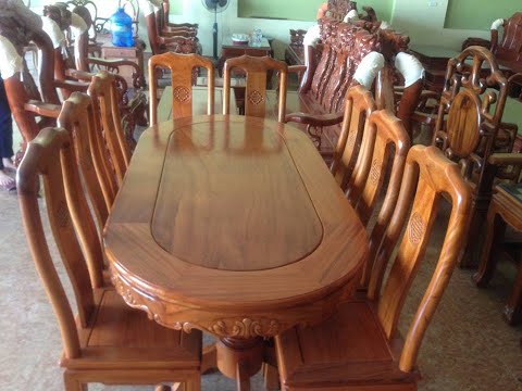 nội thất quang hà giời thiệu các mẫu bàn ăn gia đình gỗ tốt, giá tốt