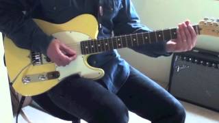 Guitar Lesson:  Easy George Thorogood Licks (Without a Slide)