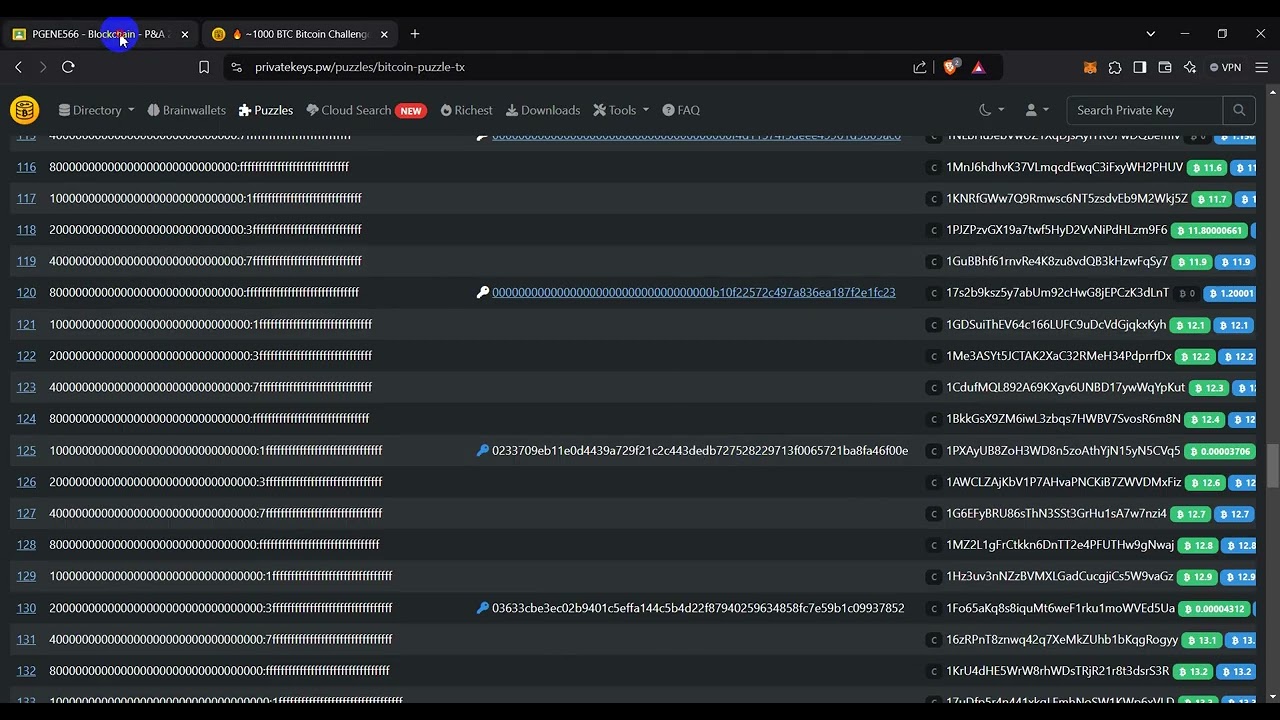 Desafio de 1000 Bitcoins - Parte II
