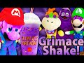 Crazy Mario Bros: The Grimace Shake!