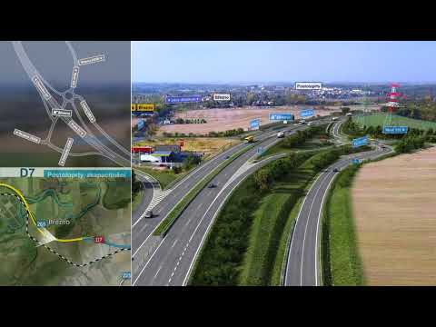 ŘSD ČR - Dálnice D7 Postoloprty, zkapacitnění obchvatu