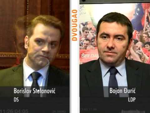 DVOUGAO 279.  Borislav Stefanović DS - Bojan Djuric LDP