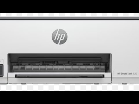 HP Smart tank 520 Manual Test Print