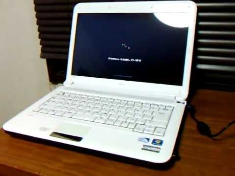 NEC LaVie E LE150/E1＋Intel SSD X25-M G1 80GB Windows起動