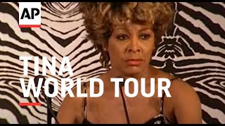 SOUTH AFRICA: SINGER TINA TURNER ARRIVES AHEAD OF HER WORLD TOUR