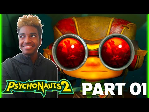NEW ADVENTURE !!! | Let's Play | Psychonauts 2 Walkthrough Gameplay | Part 1 Intro