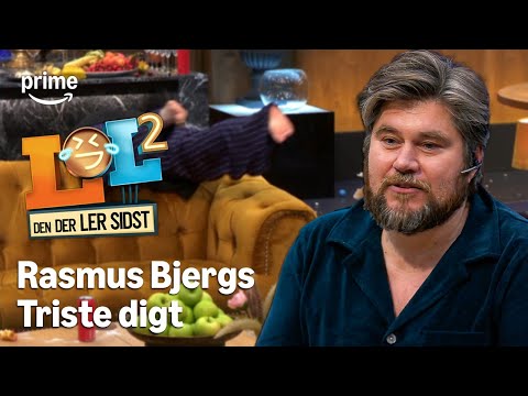 Rasmus Bjergs triste digt - LOL: Den Der Ler Sidst S2 | Prime Video Danmark